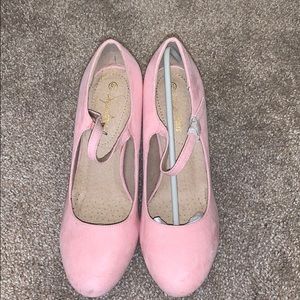 Blush Pink Heels (4 inches)